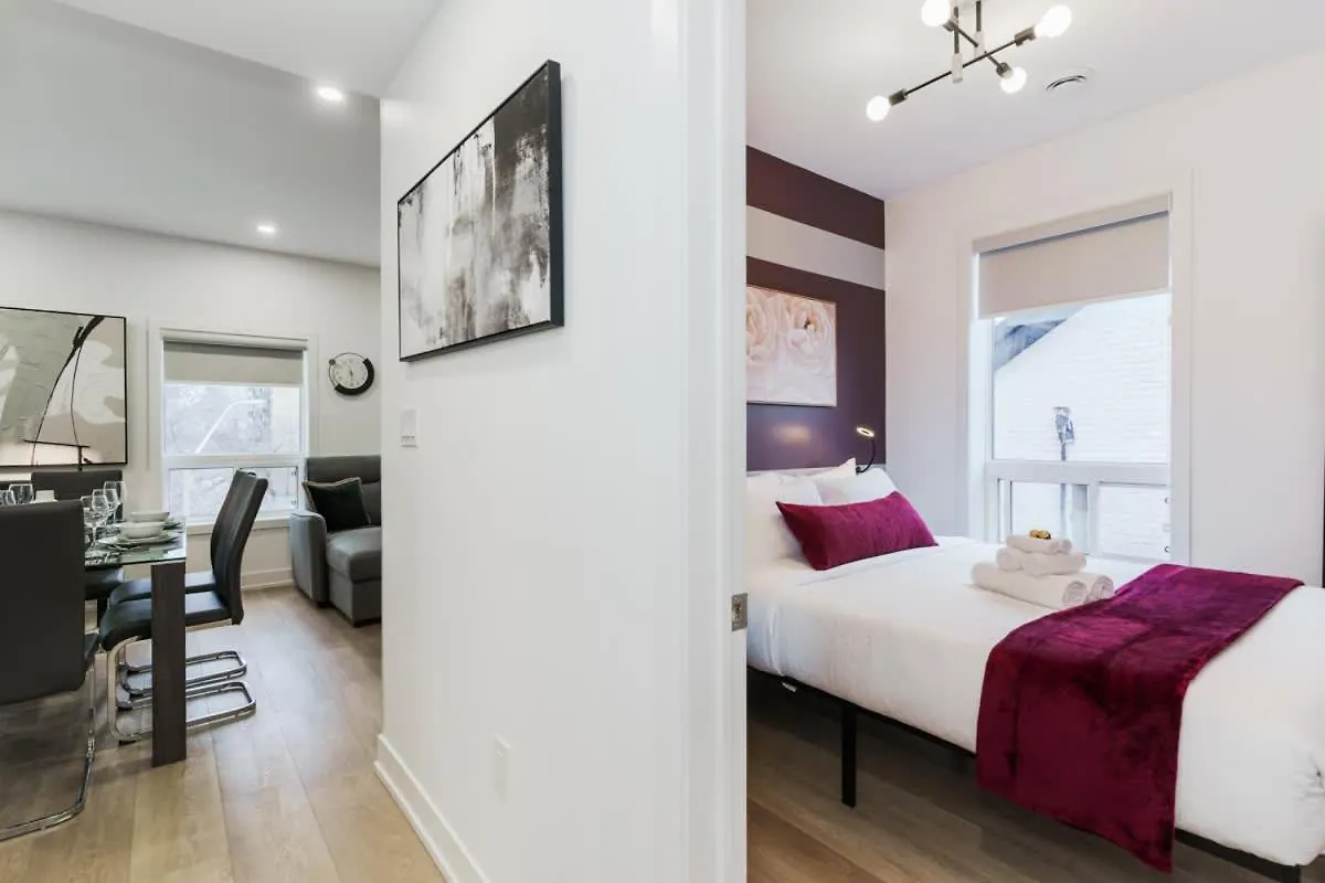 Modern Suite 3 Min To Transit Downtown Toronto Hotel